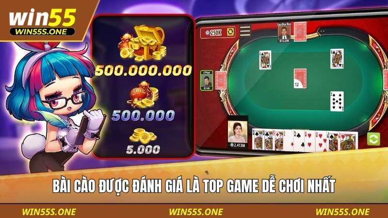 Bài cáo được đánh giá là top game dễ chơi nhất