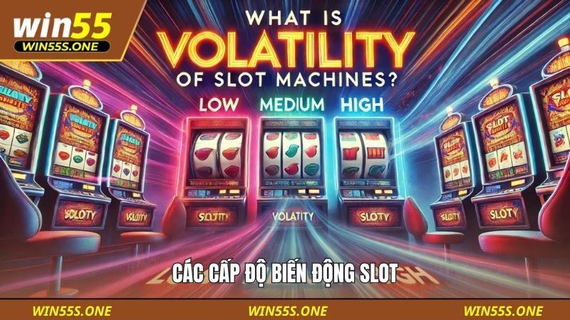 Các cấp độ biến động slot