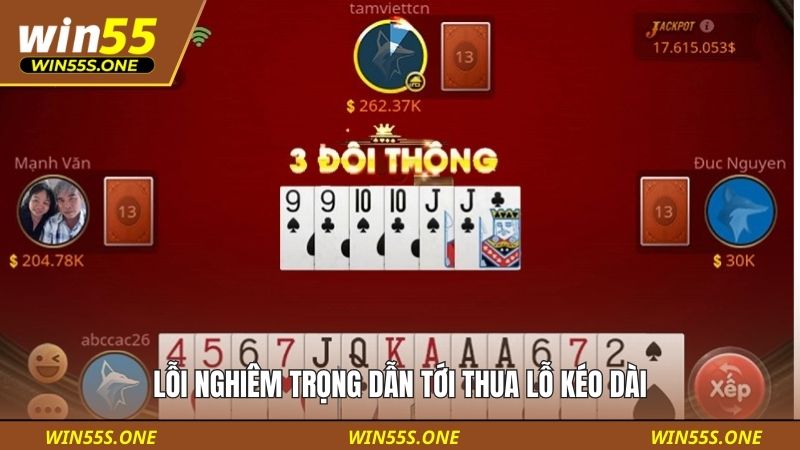 Lỗi nghiêm trọng dẫn tới thua lỗ kéo dài