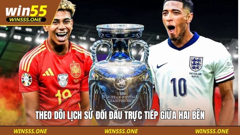 Theo dõi lịch sử đối đầu trực tiếp giữa hai bên