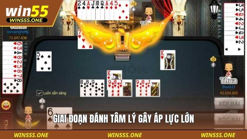 Giai đoạn đánh tâm lý gây áp lực lớn