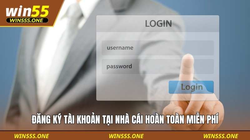 Đăng ký tài khoản tại nhà cái hoàn toàn miễn phí