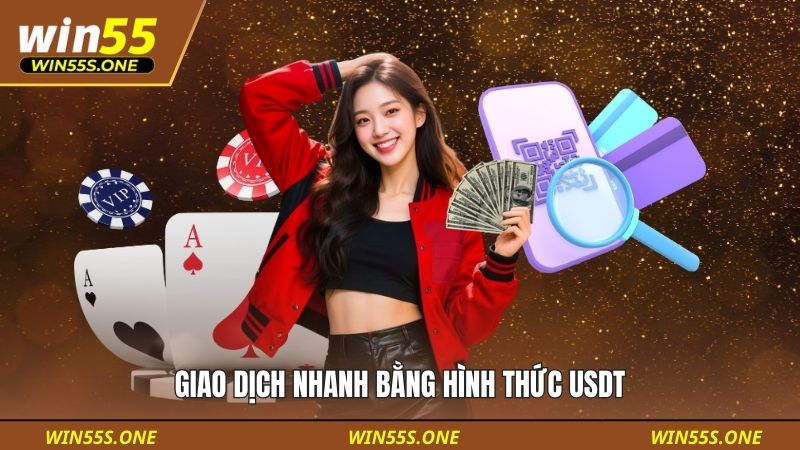 Giao dịch nhanh bằng hình thức USDT