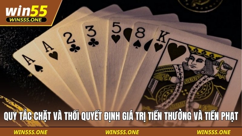 Quy tắc chặt và thối quyết định giá trị tiền thưởng và tiền phạt