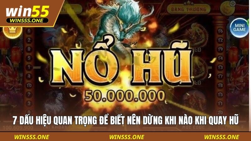 7 dấu hiệu quan trọng để biết nên dừng khi nào khi quay hũ