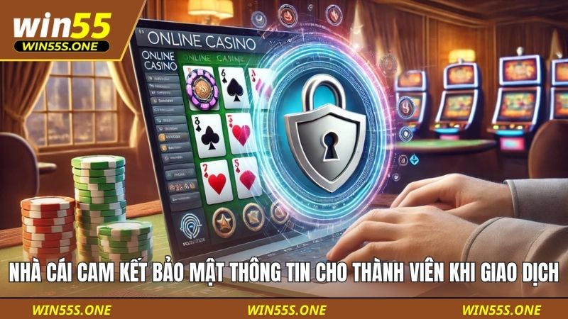 Nhà cái cam kết bảo mật thông tin cho thành viên khi giao dịch