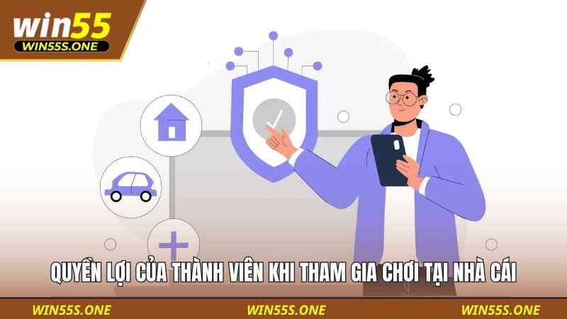 Quyền lợi của thành viên khi tham gia chơi tại nhà cái