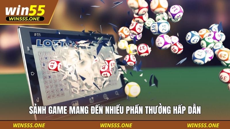 Sảnh game mang đến nhiều phần thưởng hấp dẫn